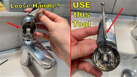 moen single handle kitchen faucet loose|DIY: Tightening a loose Moen kitchen faucet handle